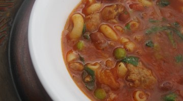 Pasta Fagioli Soup | The Levantess